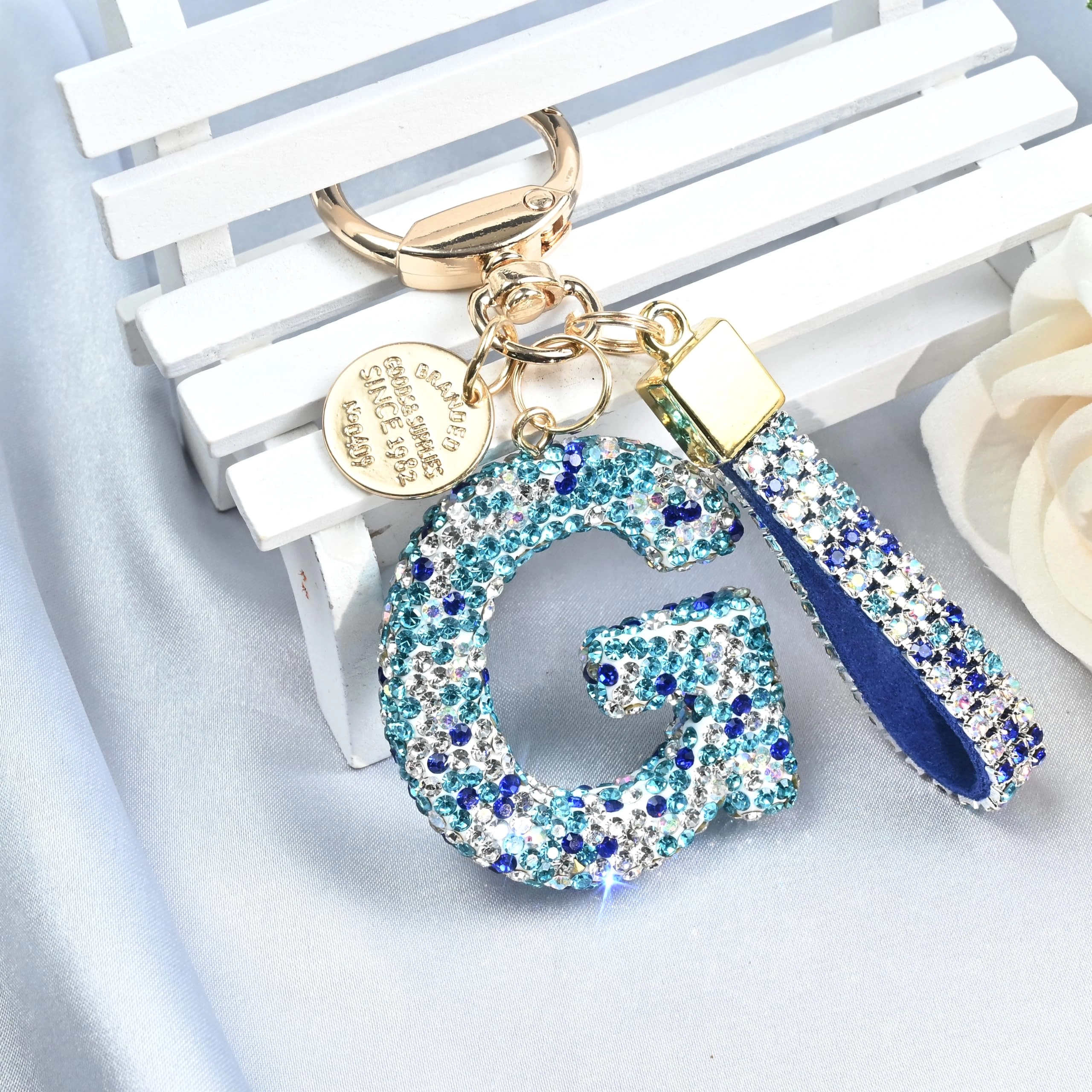 Initial Letter Keychain - Letter