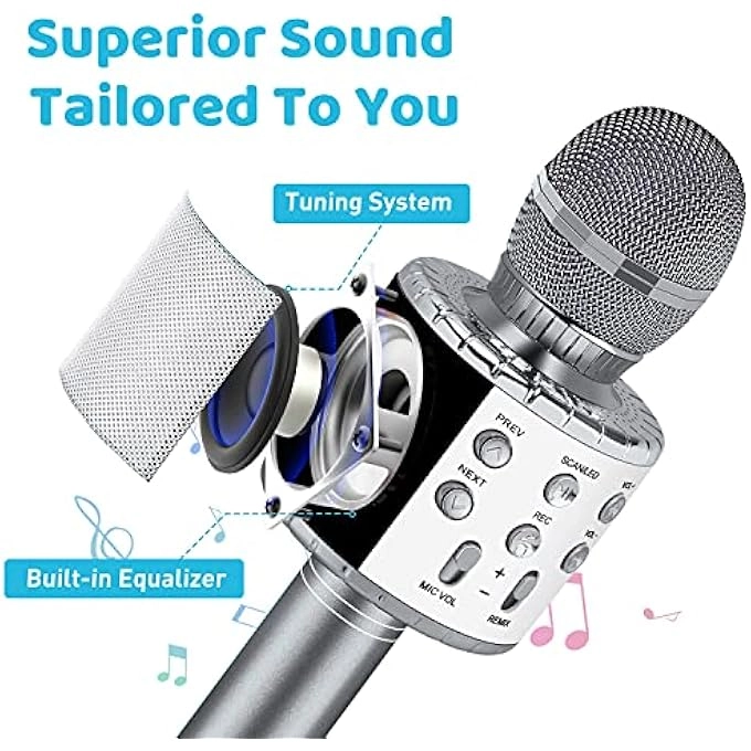 WIRELESS BLUETOOTH MICROPHONE