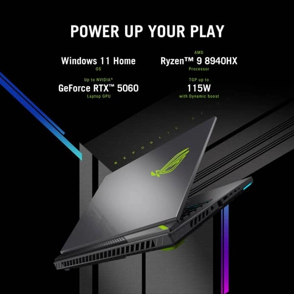 ROG Strix G16 G614PM-G161W - 16'' Ryzen 9-8940HX 16GB DDR5 1TB SSD