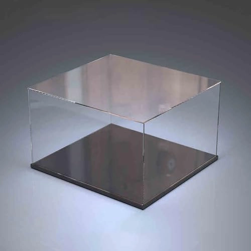 Acrylic display case - 60 x 60 x 35 cm Black Base