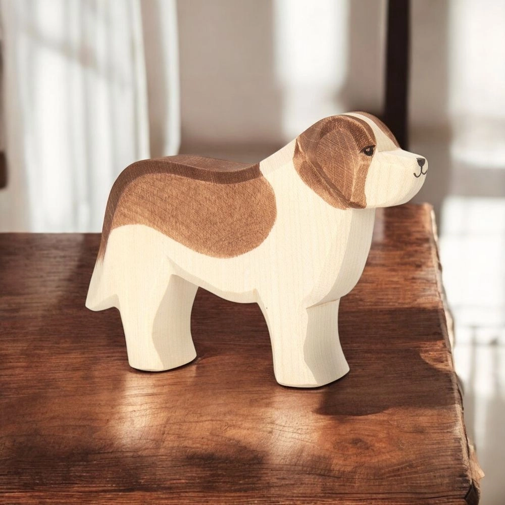 St Bernard Wooden Toy - Suitable for 3 years and above