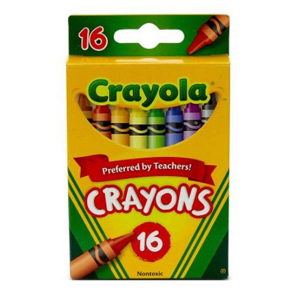 Crayola Ultra-Clean Washable Large Crayons - 16 Ct