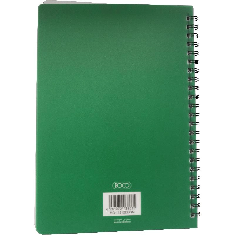Notebook 19 X 26 cm Spiral - Grid 100 Sheets