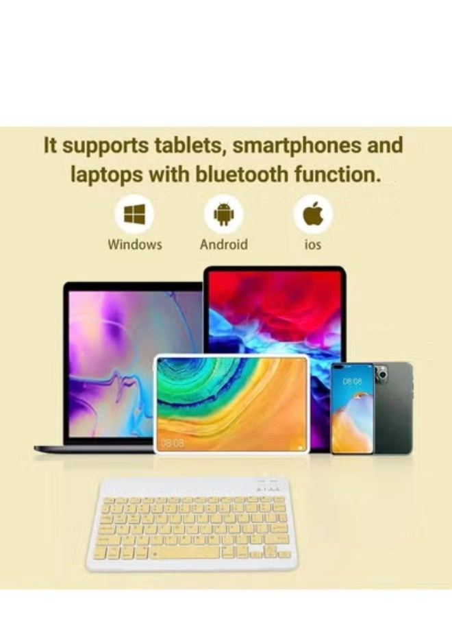 Wireless Bluetooth Rechargeable Keyboard - EN Wireless