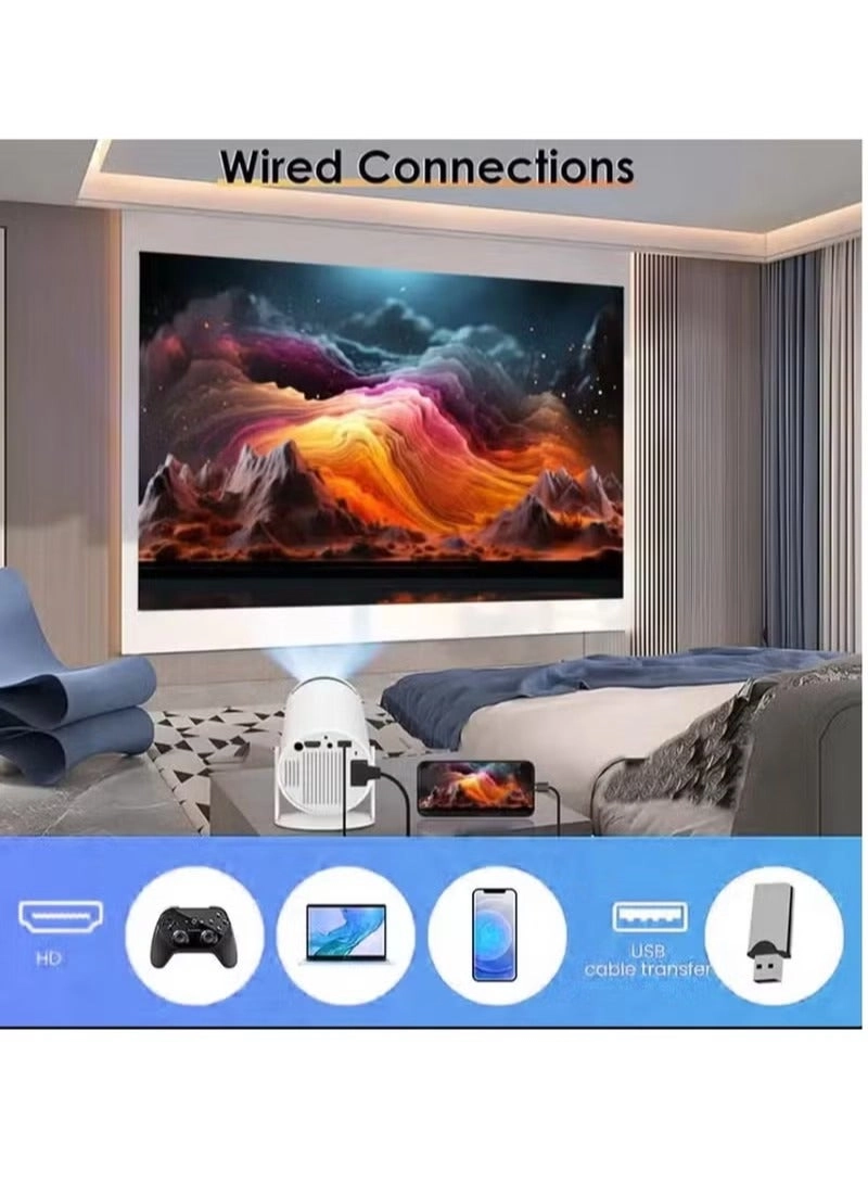 Portable Multimedia Projector - 4K Ultra HD Premium Lens