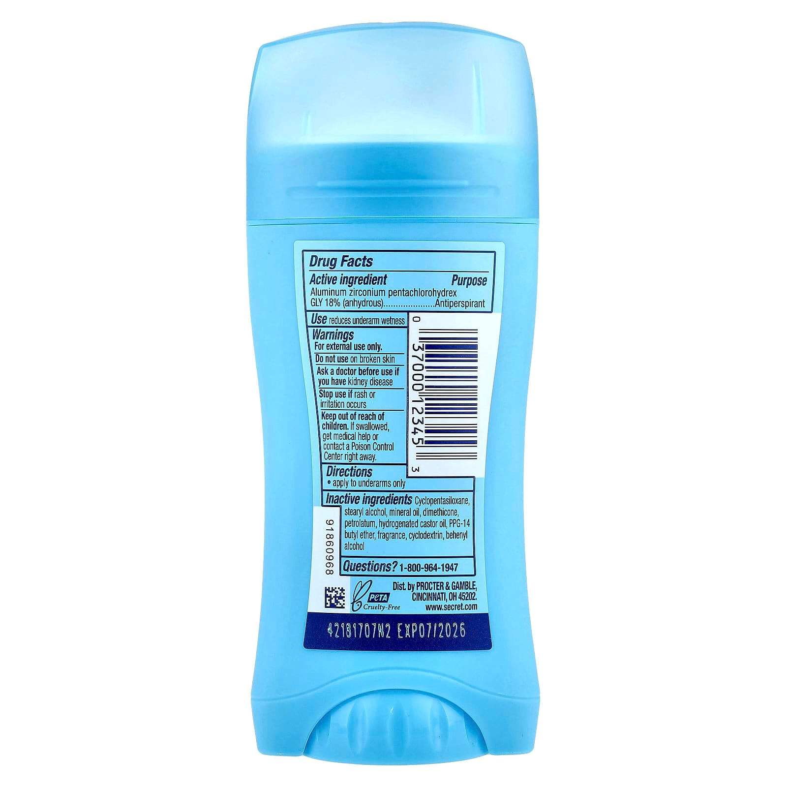 pH Balanced Antiperspirant/Deodorant - Shower Fresh 73 g Twin Pack