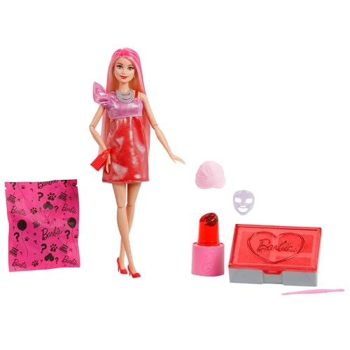 Barbie Party Unboxed - Red Sparkle Glam Party Ages 3+