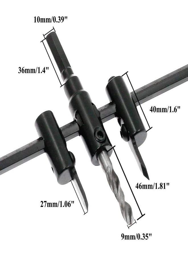 Adjustable Hole Saw - 30-120 mm Drywall Wood