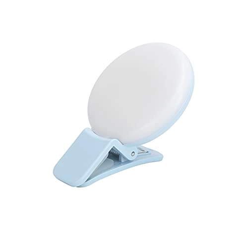 Selfie Phone Clip on Ring Light - USB Rechargeable Live Photo Fill Light