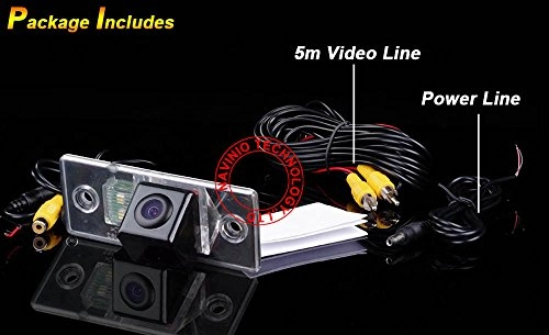 HD Color CCD Waterproof Vehicle Car Rear View Backup Camera - Night Vision 628 x 586 Pixels