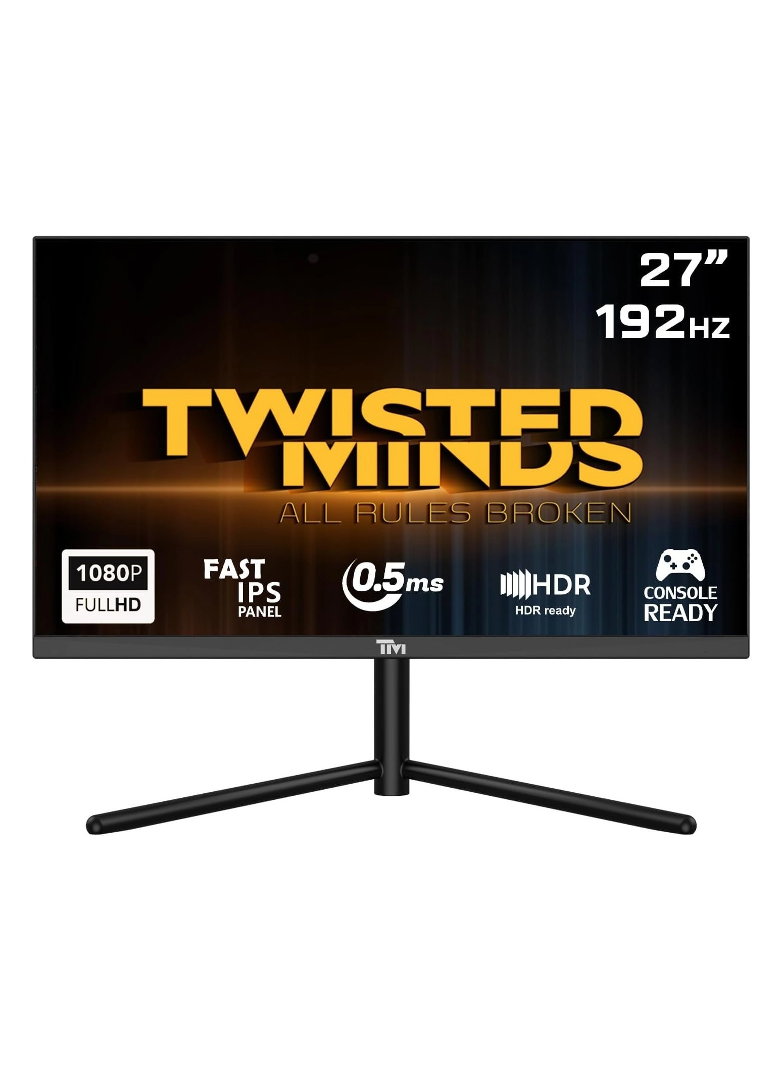 Twisted Mind Gaming Monitor - TM27FHD192IPS 27 inch 1920x1080 pixels