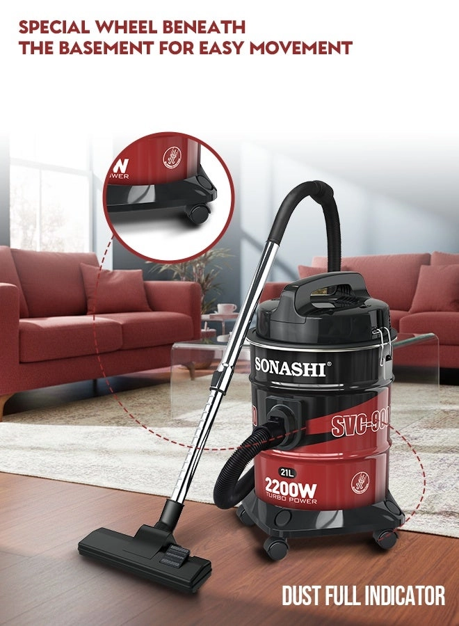 Drum Vacuum Cleaner (SVC-9008D)