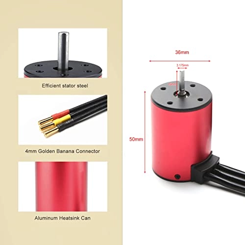 S3650 + 60A ESC + Programming Card - Brushless