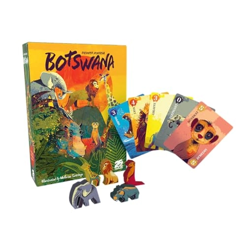 Botswana: Animal Collecting Strategy Card Game