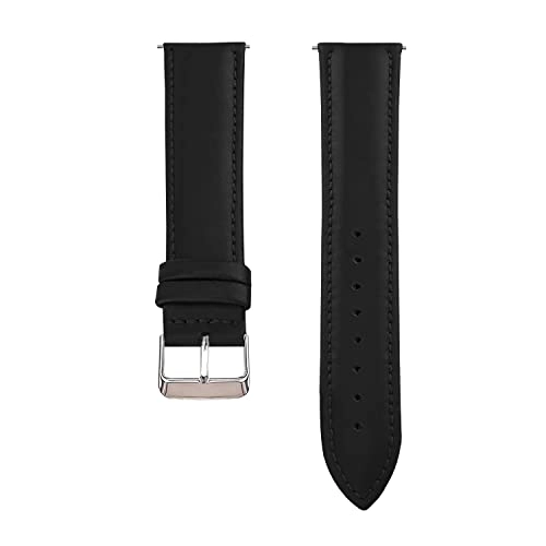 22mm Leather Watch Strap for Fastrack Limitless Fs1 Smartwatch