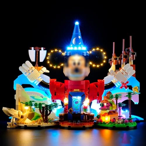 YEABRICKS LED Light for 21352 Ideas Magic of Disney Building Blocks Model