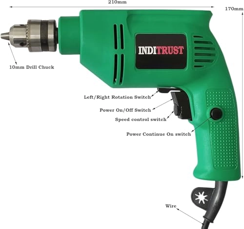 drill machine - 500W 10mm