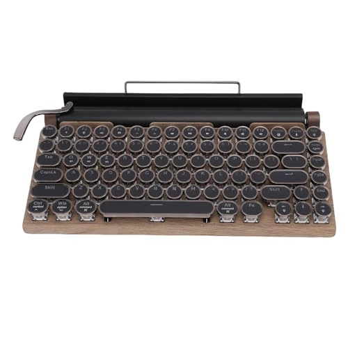 Retro Typewriter Keyboard - Wired/Wireless