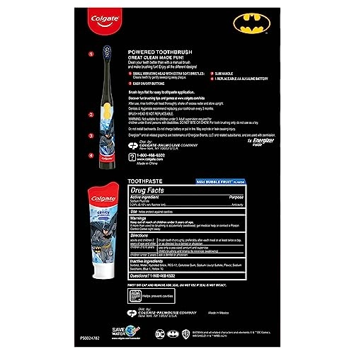 Kids Battery Toothbrush - Extra Soft + Kids Toothpaste