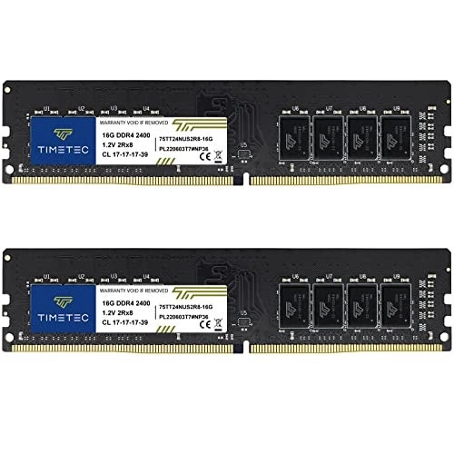 Timetec DDR4 UDIMM - 32GB 2400MHz 288 Pin