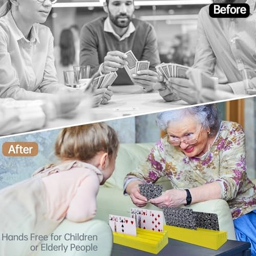 Playing Card Holders Deck Stand Wood