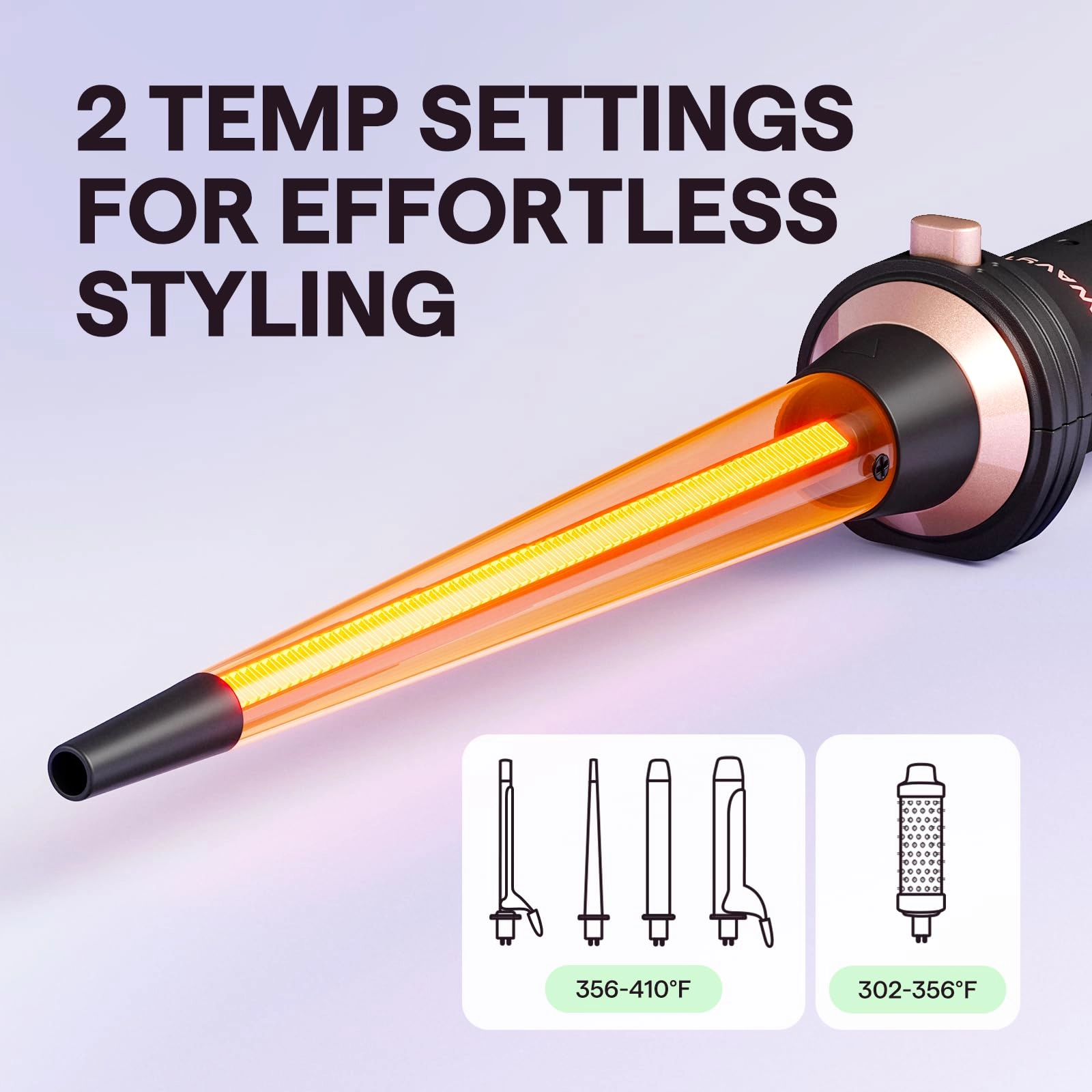 5 in 1 Curling Iron Set - 0.5'-1.25'