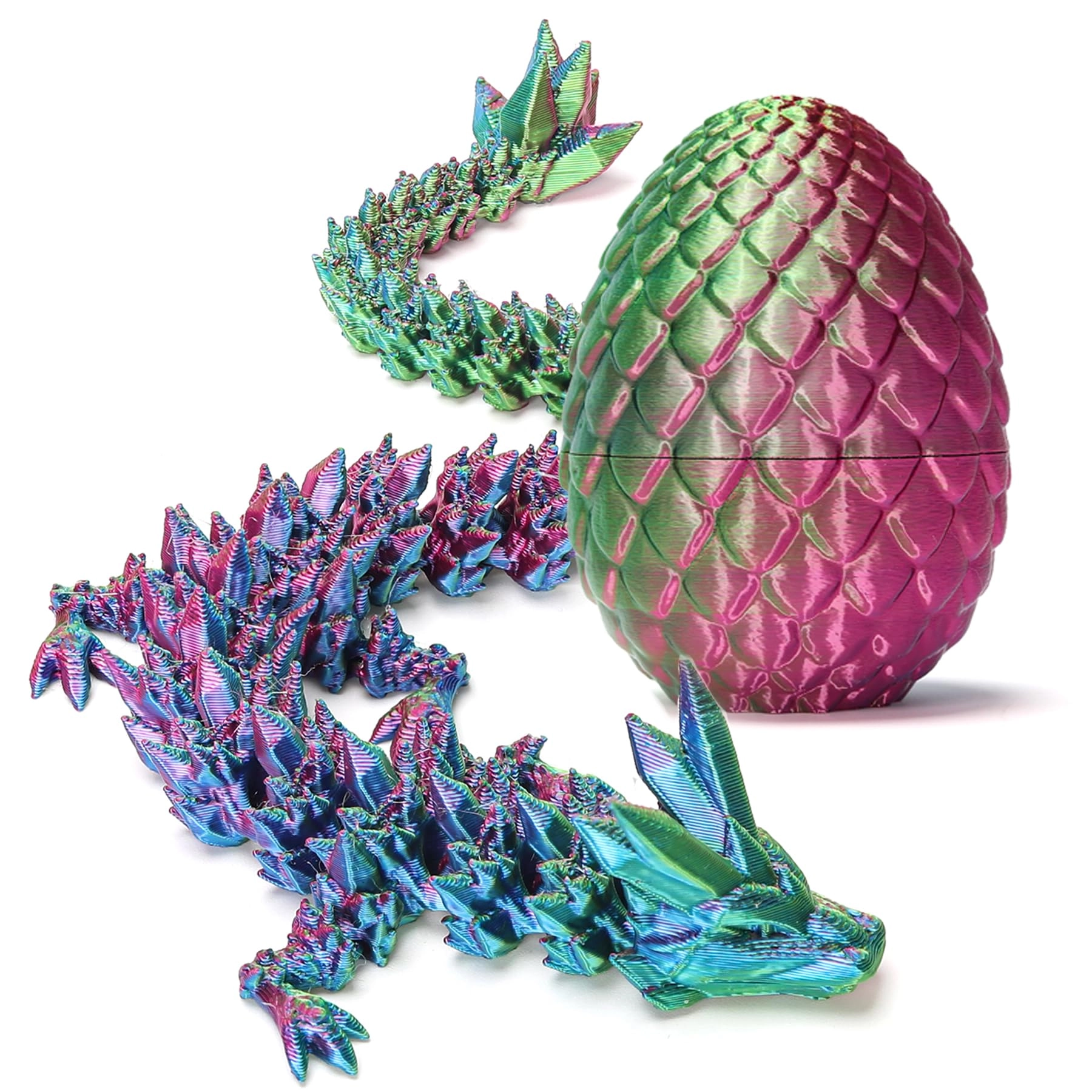 zobetro 3D Printed Dragon in Egg - Above 3 years 1 piece