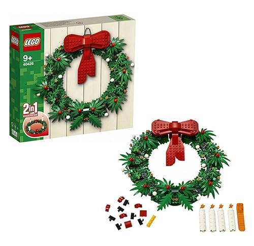 2-in-1 Christmas Garland (40426) - Green Red