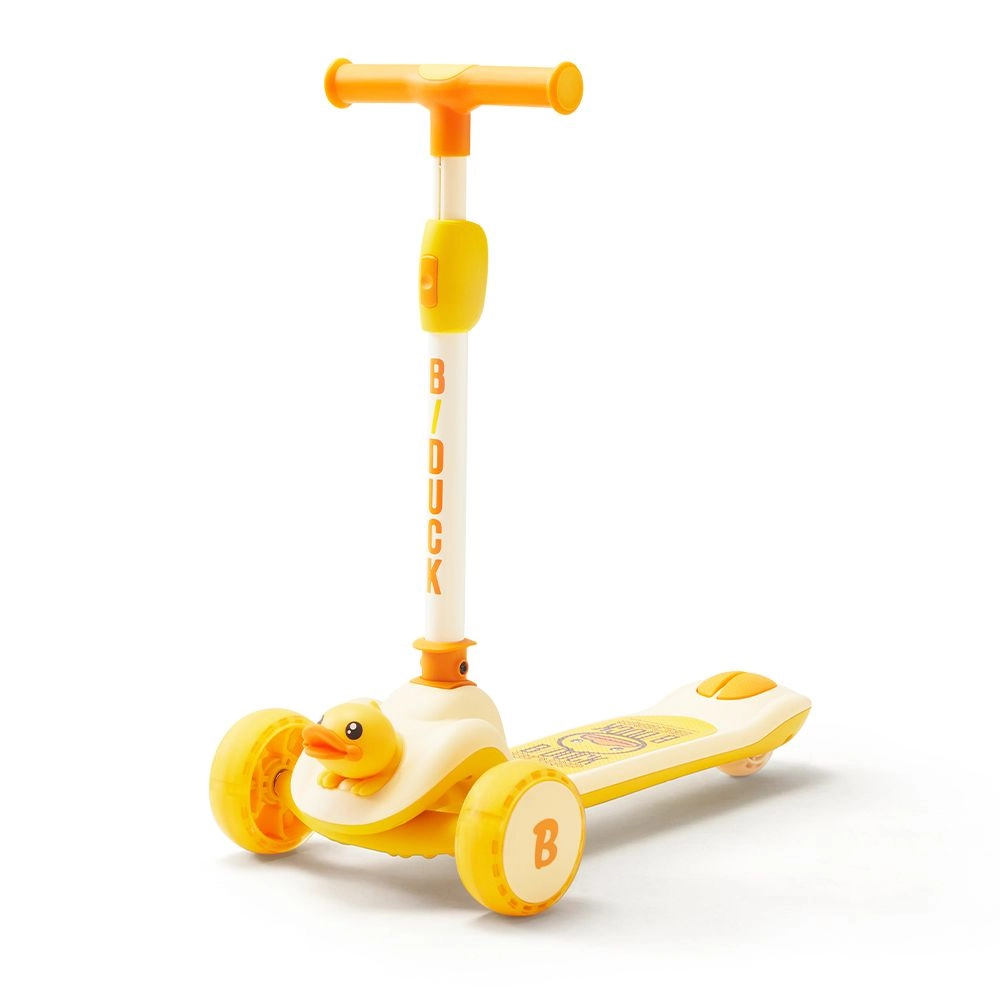 3-Wheel Kick Scooter – LED Foldable
