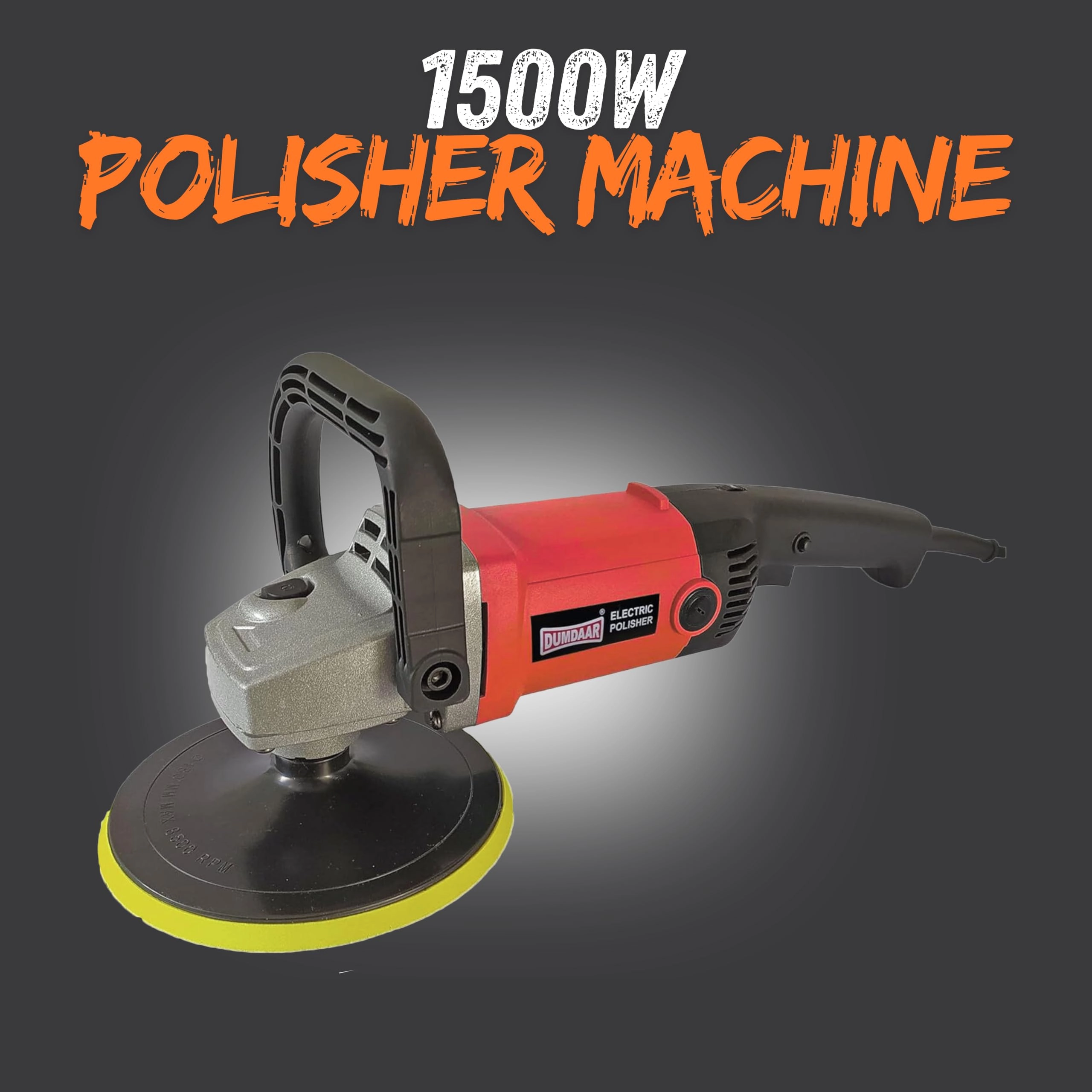 Electric Car Polisher - 1500W 180MM