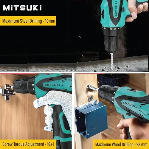 Cordless Screwdriver - 12V 30Nm 1550RPM