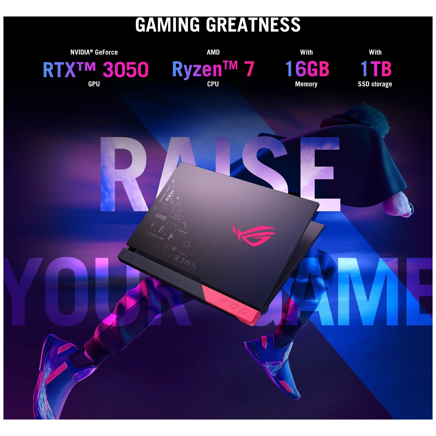 ROG Strix G15 G513IC - 15.6'' Ryzen7 16GB DDR4 1000GB SSD