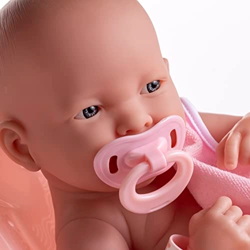 La Newborn Nursery - 14" 8-piece Layette Pink