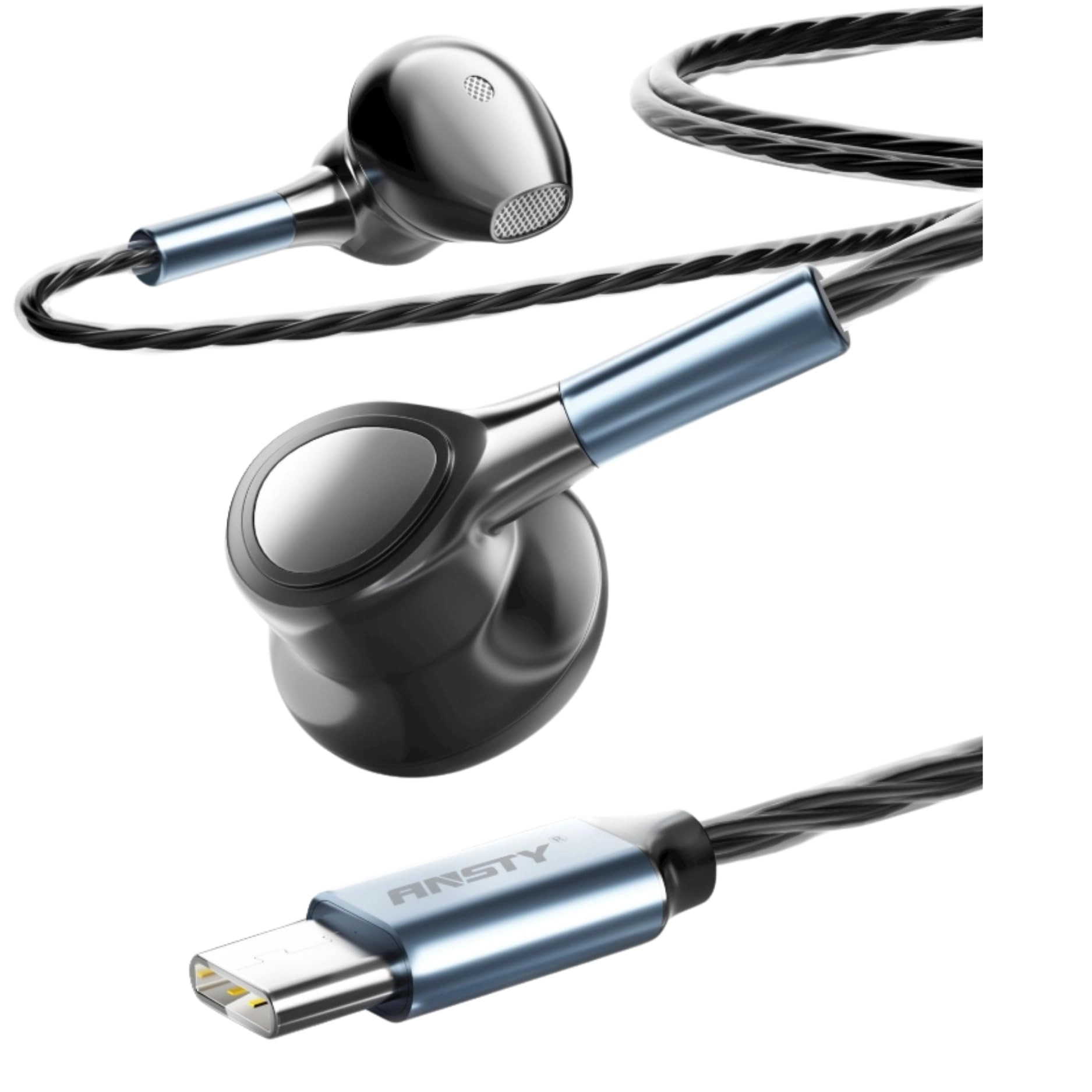 ANSTY Type-C Earphones - Wired Earphone