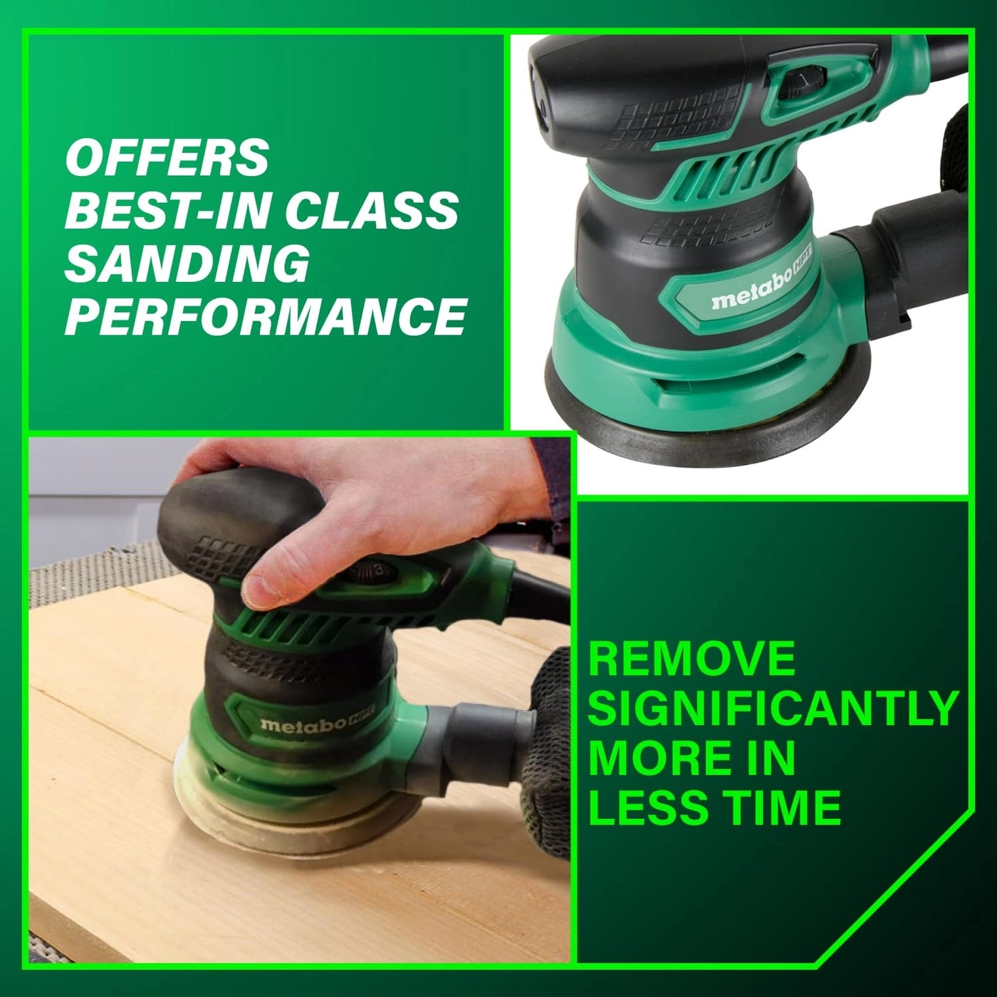 Random Orbit Finishing Sander - Variable Speed 230W SV13YST