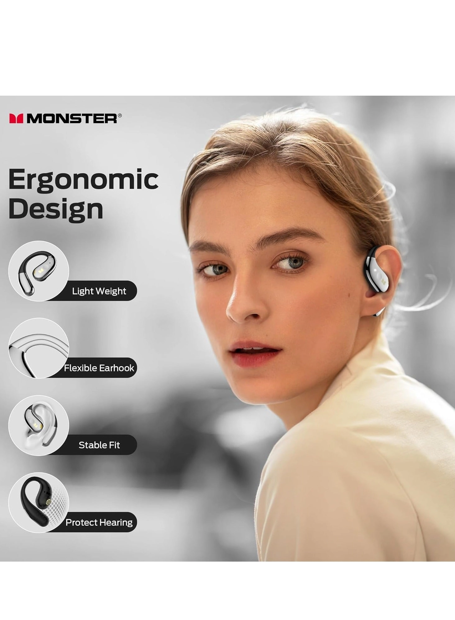 Open Ear AC360 Wireless Earbud