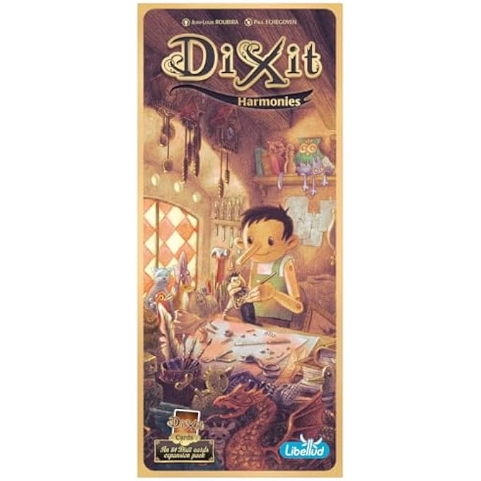Asmodee Dixit - Harmonies - Danish, English, Finnish, Norwegian, Swedish 8 years and up 1