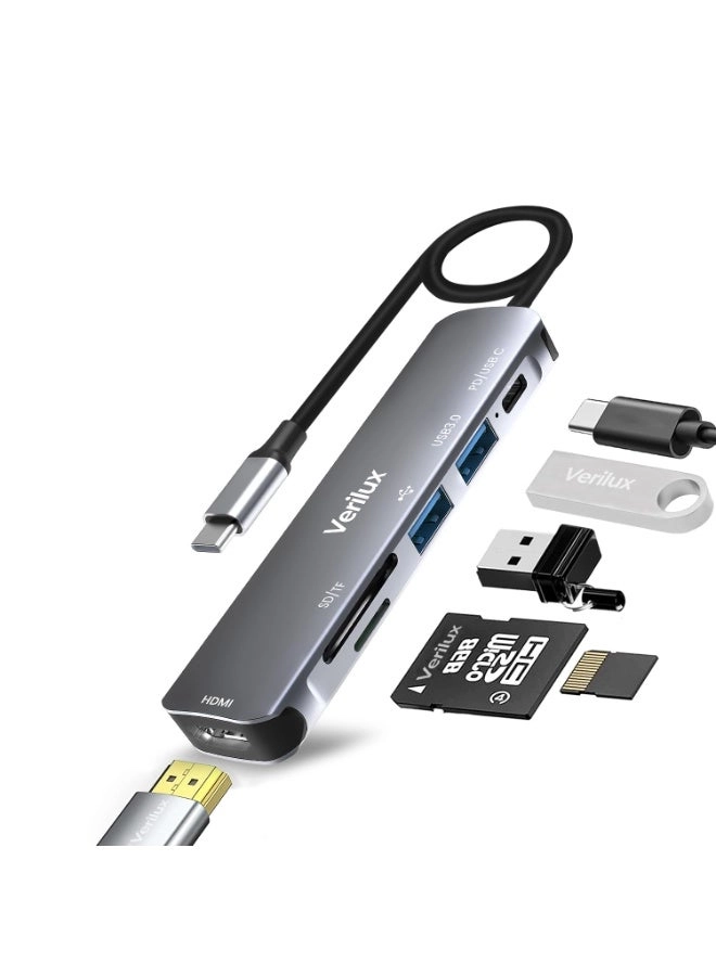 Verilux USB C Hub - USB Type C