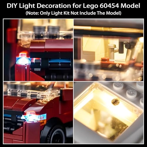 LED Lighting Kit for LEGO 60454 Holiday Adventure Camper Van