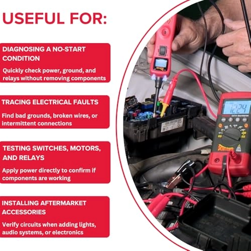 PP3LS01 - 24 Volts 4mm leads and connectors Continuity R