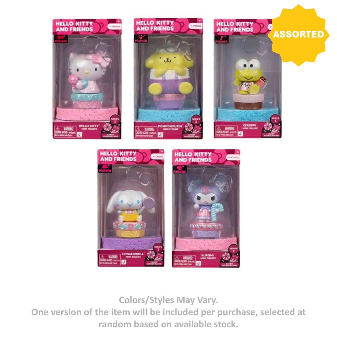 Hello Kitty Candy Wonderland Series 1 Mini Figure - 3 years Assorted 1 of 6