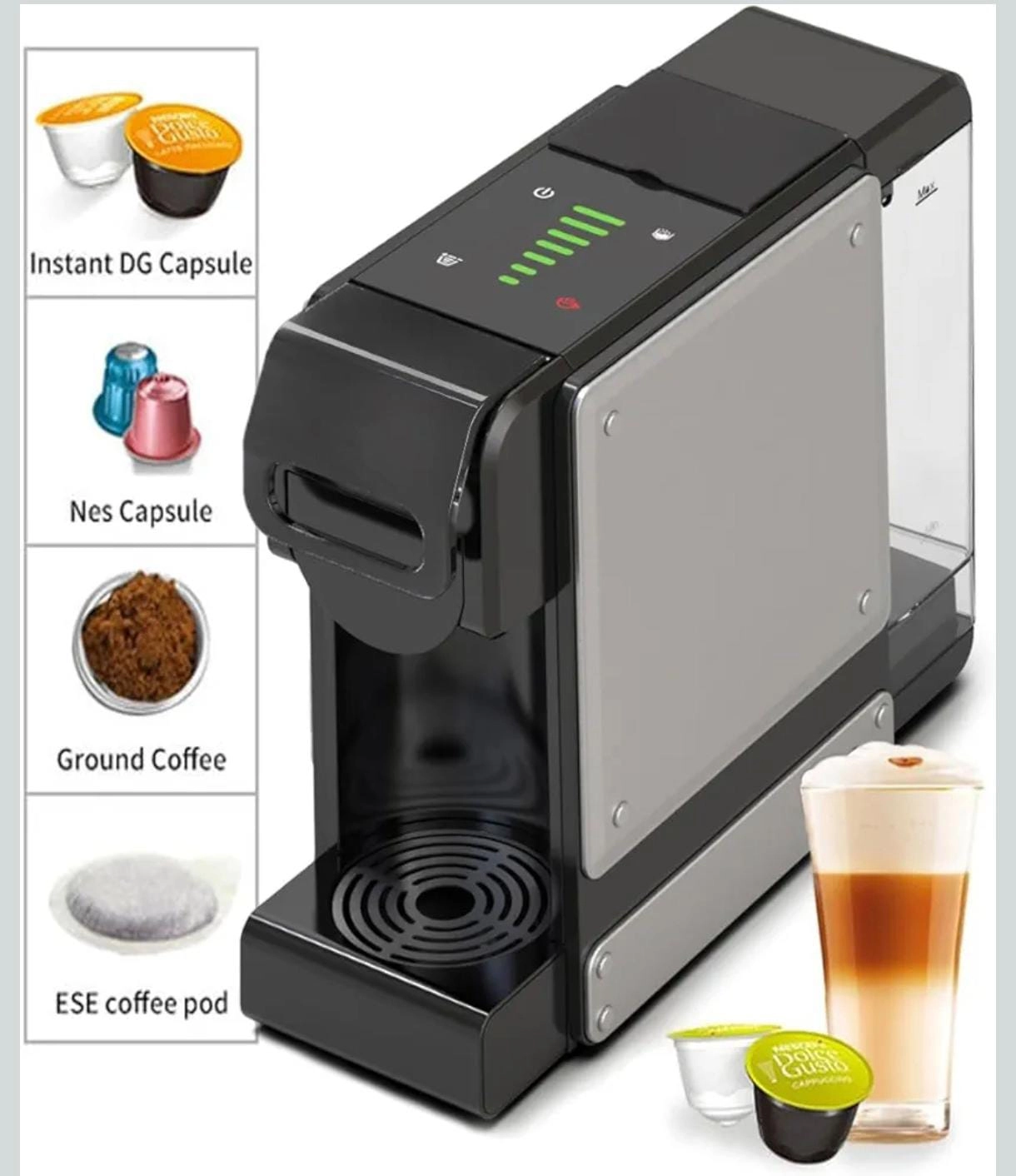 3 in 1 - Nespresso & Dolce Gusto Compatible Ground Option