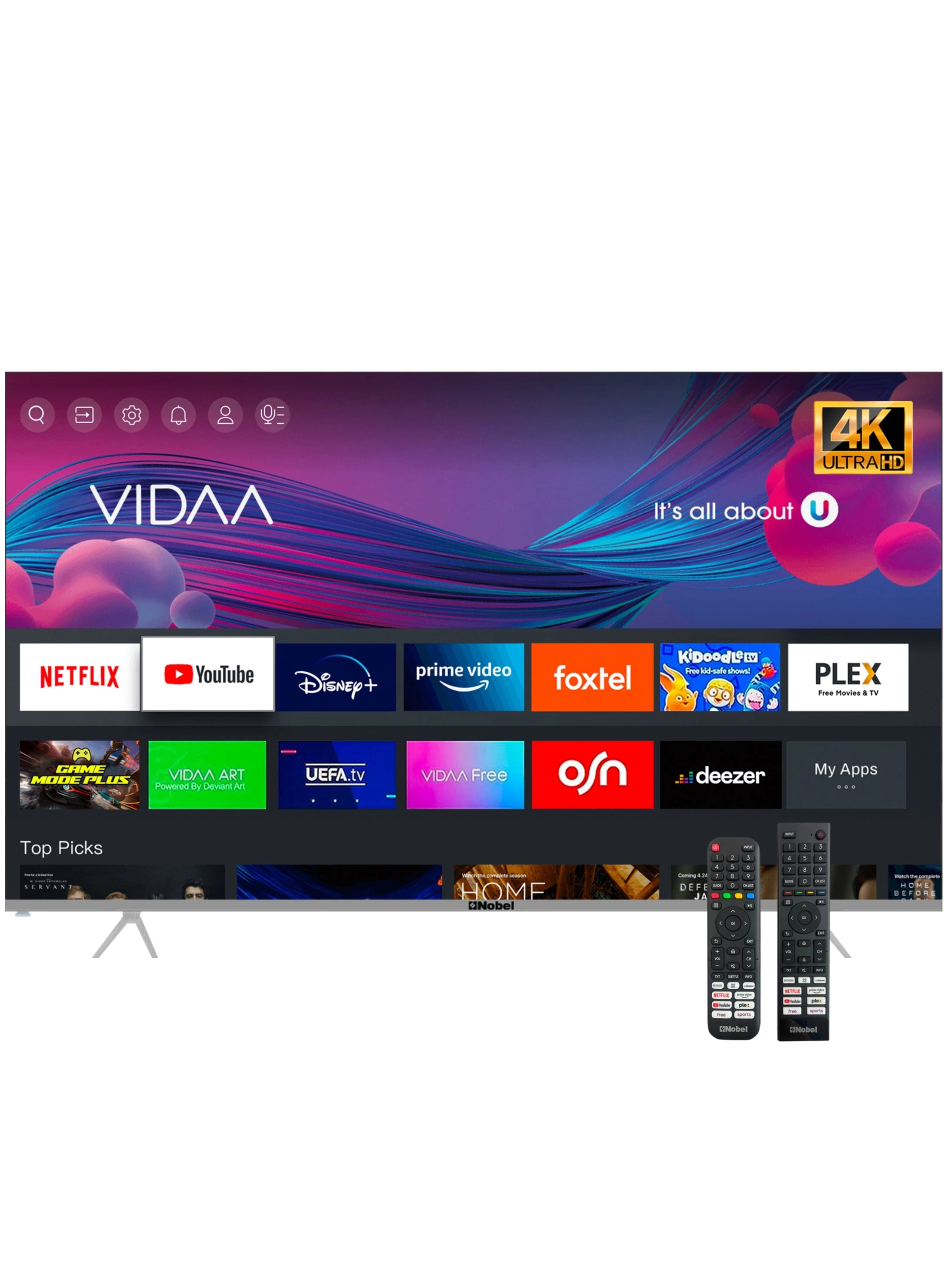 UHD75VIDS - 75 Inch