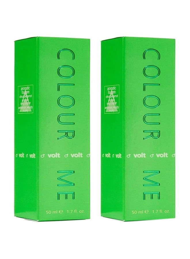 MILTON-LLOYD Colour Me Volt Eau de Toilette 50ml Bundle