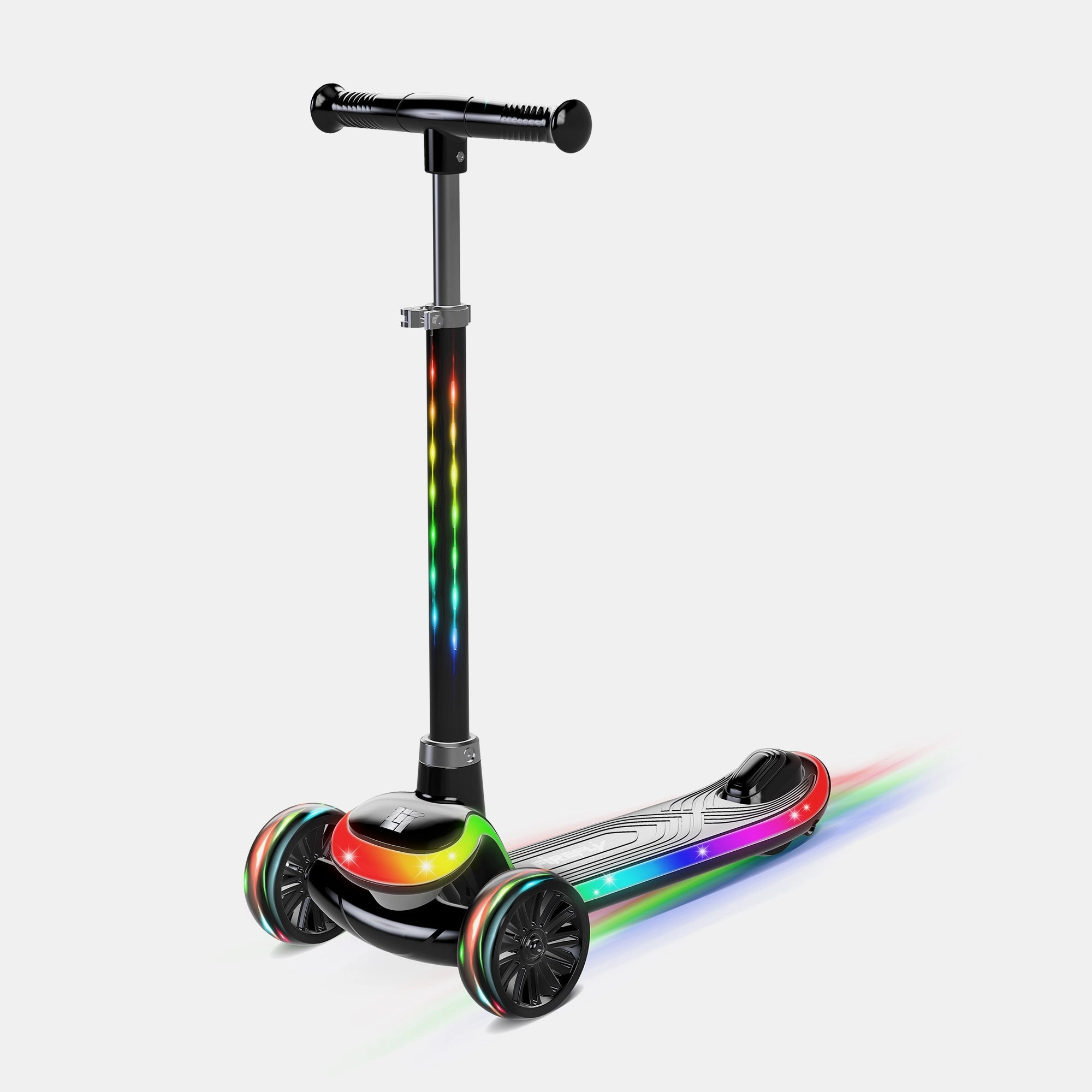 Lit Scooter Firefly - 3-Wheel RGB LED Foldable