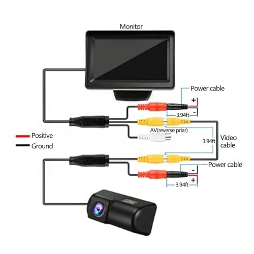 Backup Camera - Night Vision Wire HD 720p