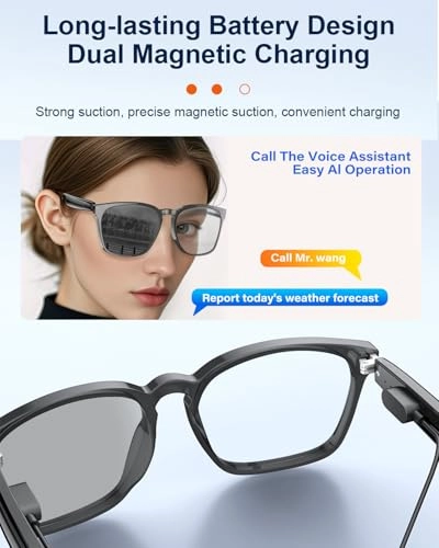 AI Translation Smart Glasses - Chat GPT DeepSeek