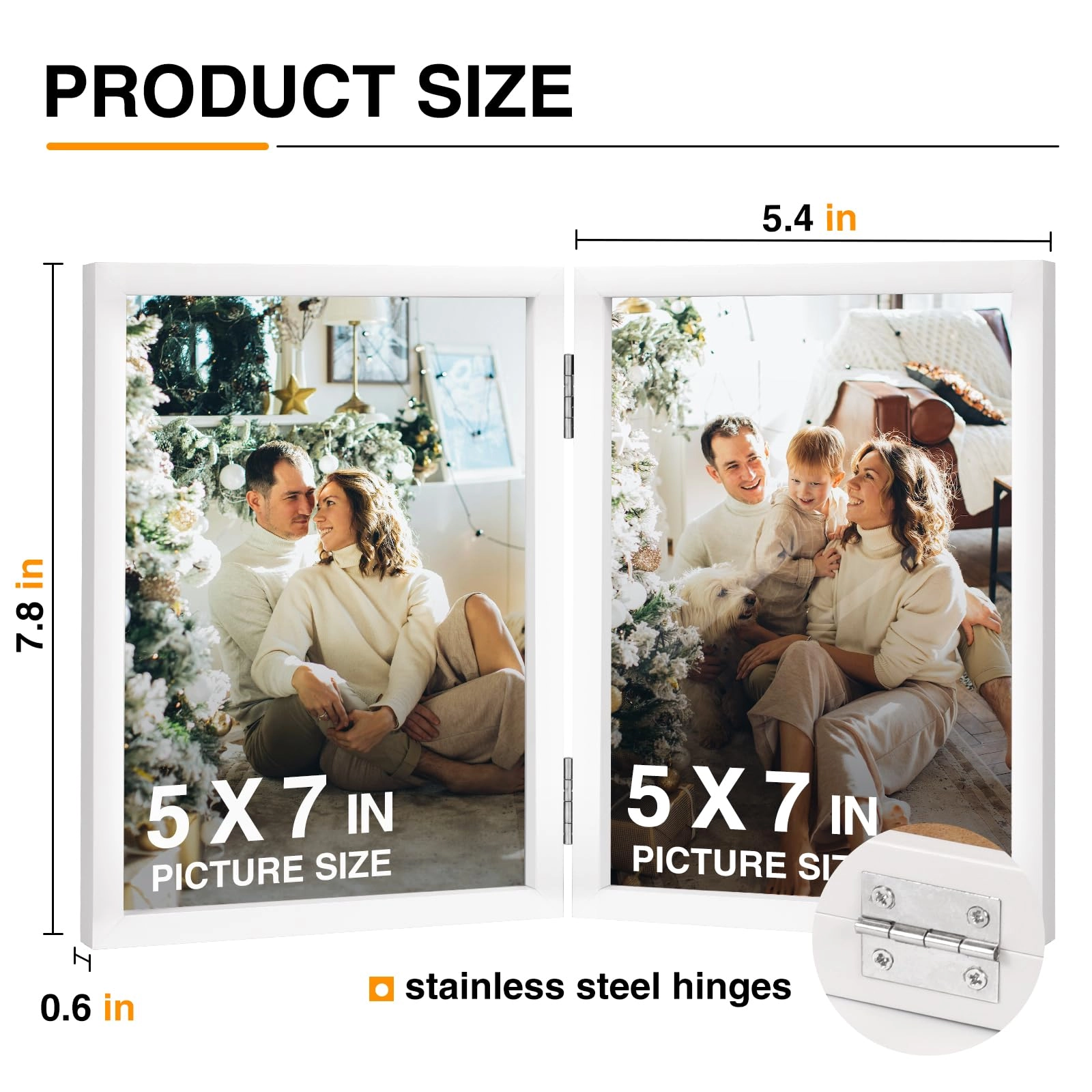 Double Picture Frame - 5x7 2
