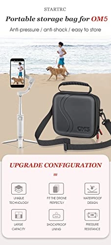 DJI OM 5 Case - 19.9 x 25 x 8 cm; 300 g Portable storage bag