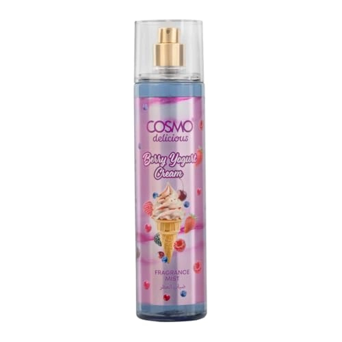 Sterling Perfumes Delicious Berry Yogurt Cream Fragrance Mist - 250ml Fresh Berries & Whipped Cream